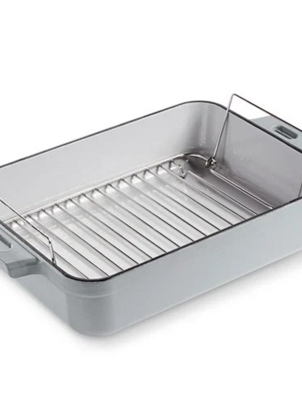 Pampered Chef Limited Edition Red 14" x 10" Enameled Cast Iron Baking Dish